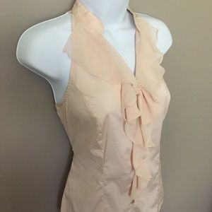 Beautiful blush Express sleeveless top (S)